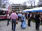 Das Maifest ist mittlerweile eine feste und gut besuchte Institution. Maibaum noch immer Fehlanzeige.