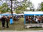 Zwar herrschte wieder mal mieses Wetter auf dem Laimer Anger - aber für rund 1400 Besucher gibt es nur  ein Thema: 2012 soll der Maibaum kommen...