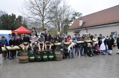 Feierliche Maibaumrückgabe auf dem Laimer Anger